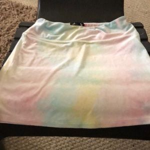 Mini Multicolor Skirt